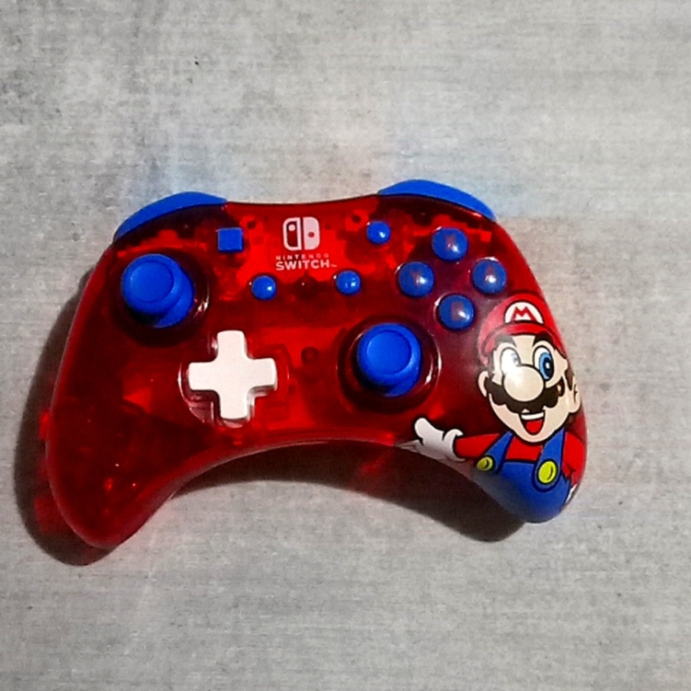 Rock candy Super mario Nintendo switch controller